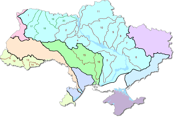 Басейни річок України